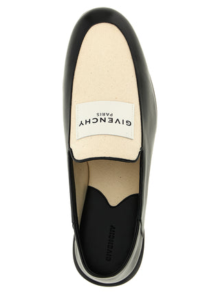 Black Lamb Leather Slip-On Loafers