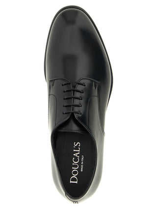 Black Calfskin Oxfords And Derbies