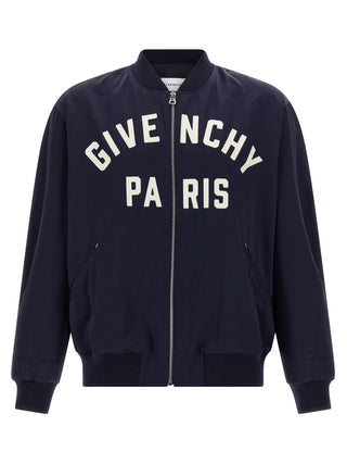 Blue Cotton Bomber