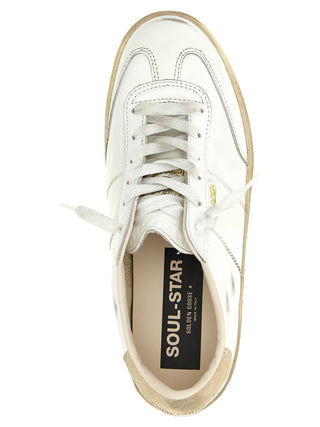 White Cowhide Sneakers