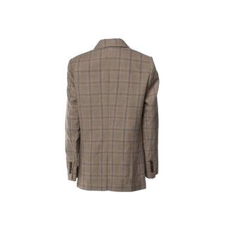 Brown Linen Blazer