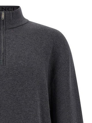 Gray Cotton Cardigan