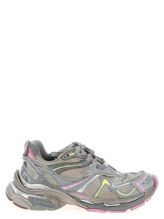 Multicolor Polyethylene Athletic Sneakers