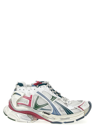 Multicolor Polyethylene Athletic Sneakers
