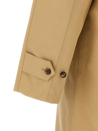 Beige Cotton Coat