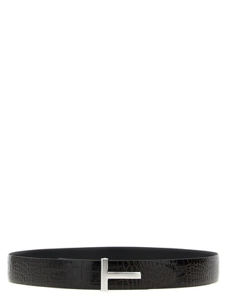 Brown Calfskin Belt