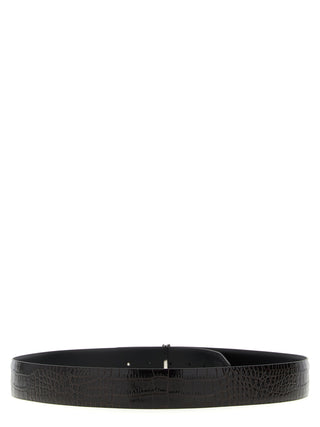 Brown Calfskin Belt