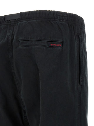 Black Cotton Casual Pants