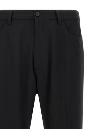 Black Wool Dress Pants