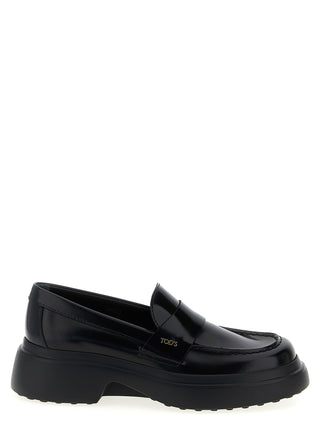 Mocasines Slip-On de Ternera Negra