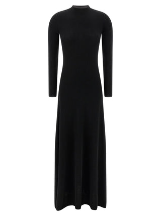 Black Cashmere Long Dress