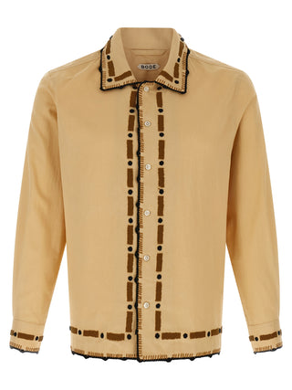 Beige Cotton Blouse