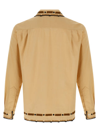 Beige Cotton Blouse