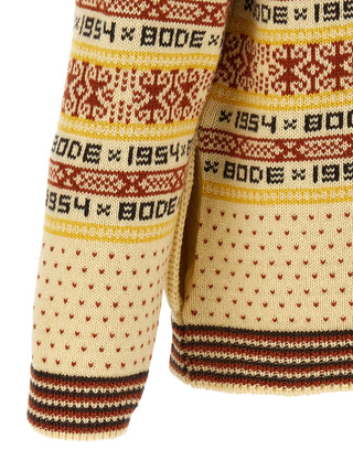 Multicolor Wool Cardigan