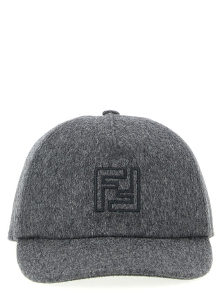 Gray Wool Cap (Baseball Hat)