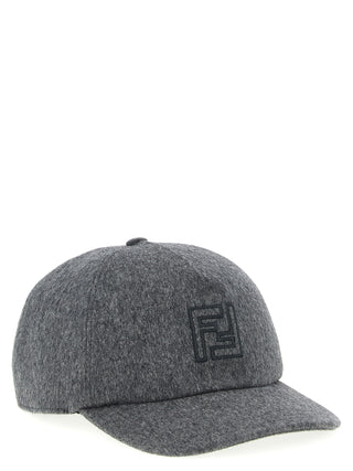 Gray Wool Cap (Baseball Hat)