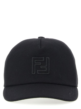 Black Wool Cap (Baseball Hat)