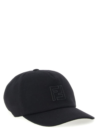 Black Wool Cap (Baseball Hat)