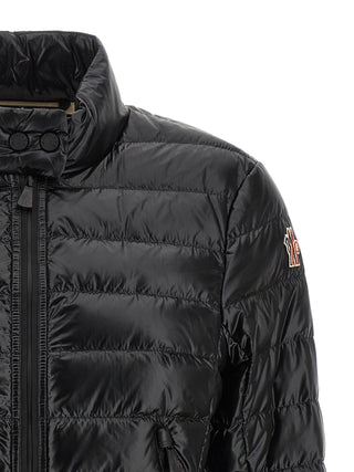 Black Polyamide Full-Length Jacket