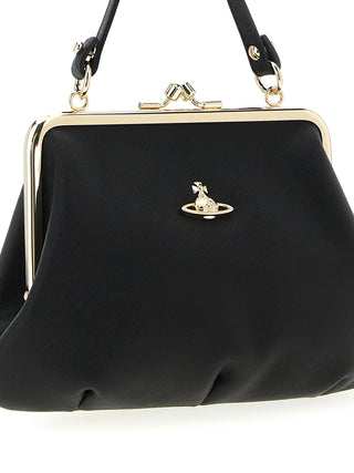 Black Cowhide Handbag