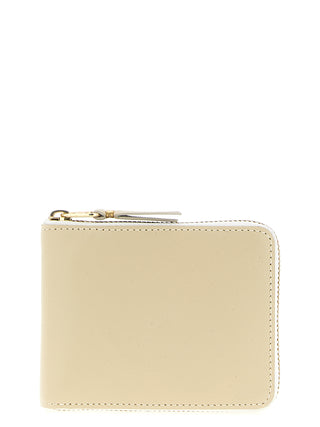 Beige Calfskin Cardholder