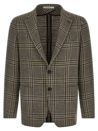 Blazer marrón de lana virgen