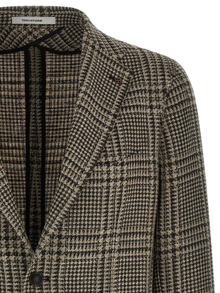 Blazer marrón de lana virgen