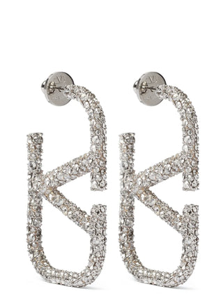 Silver Stainless Steel Earrings