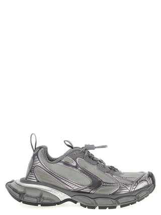 Zapatillas deportivas de poliéster gris