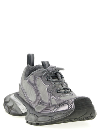 Zapatillas deportivas de poliéster gris