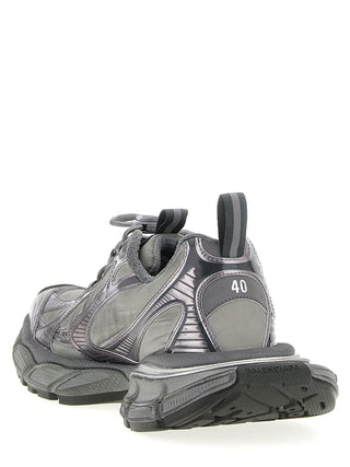 Zapatillas deportivas de poliéster gris