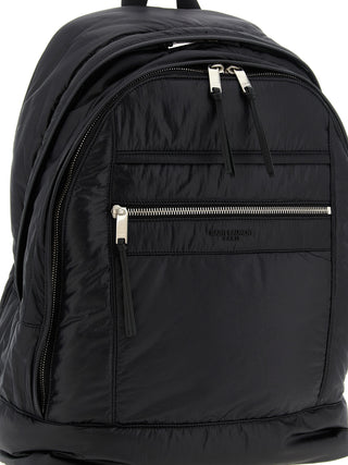 Black Calfskin Backpack