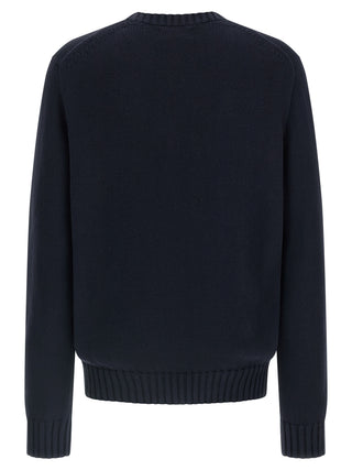 Blue Cotton Cardigan