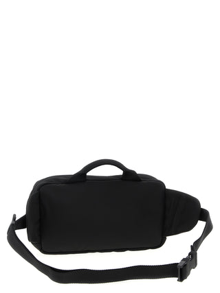 Black Polyamide Crossbody Bag