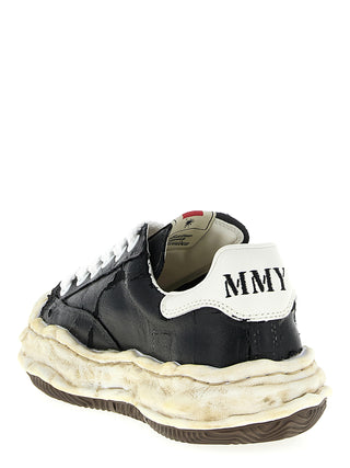 Black Cotton Sneakers