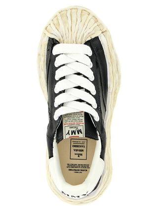 Black Cotton Sneakers