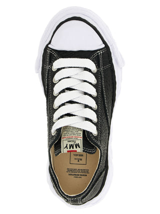 Bicolor Cowhide Sneakers