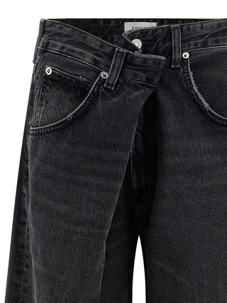 Black Cotton Jeans Denim