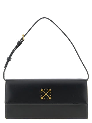 Black Polyester Shoulder Bag