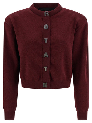 Bordeaux Cotton Cardigan