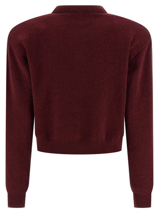 Bordeaux Cotton Cardigan