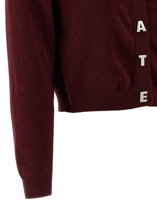 Bordeaux Cotton Cardigan
