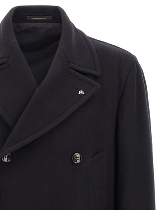 Blue Wool Coat