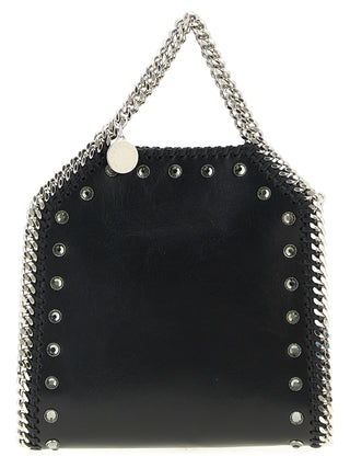 Bolso de mano de poliéster negro