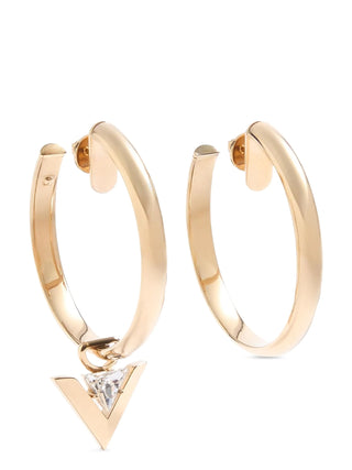 Gold Brass Earrings