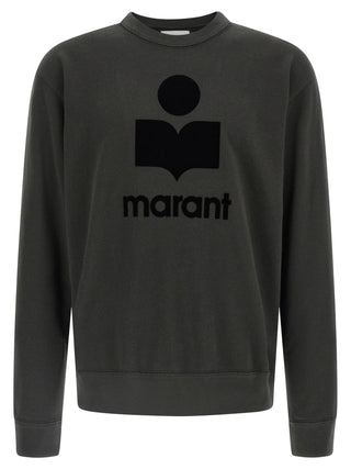 Black Cotton Sweatshirt