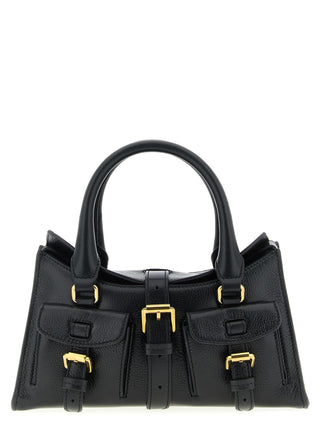 Black Calfskin Handbag
