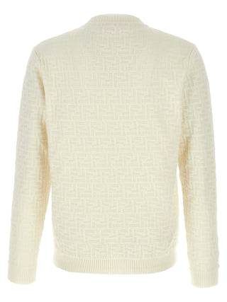 White Cotton Cardigan