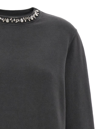 Sudadera gris de algodón