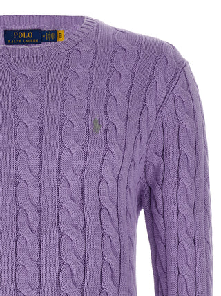 Purple Cotton Cardigan